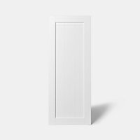 Porte de colonne de cuisine Alpinia blanc L. 50 cm x H. 130 cm GoodHome