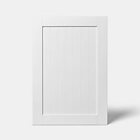 Porte de colonne de cuisine Alpinia blanc L. 60 cm x H. 90 cm GoodHome