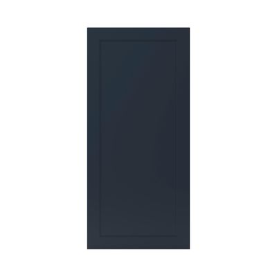 Porte de colonne de cuisine Artemisia bleu mat L. 60 cm x H. 130 cm GoodHome