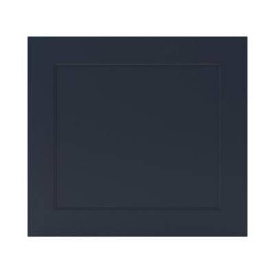Porte de colonne de cuisine Artemisia bleu mat L. 60 cm x H. 55 cm GoodHome