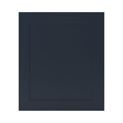 Porte de colonne de cuisine Artemisia bleu mat L. 60 cm x H. 70 cm GoodHome