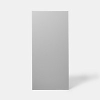 Porte de colonne de cuisine Balsamita gris mat L. 60 cm x H. 130 cm GoodHome