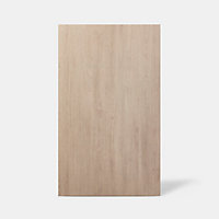 Porte de colonne de cuisine Chia chêne clair L. 60 cm x H. 100 cm GoodHome