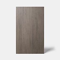 Porte de colonne de cuisine Chia chêne gris L. 60 cm x H. 100 cm GoodHome