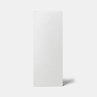 Porte de colonne de cuisine Garcinia blanc brillant L. 50 cm x H. 130 cm GoodHome