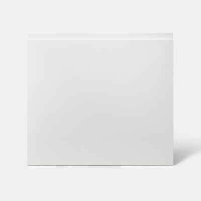 Porte de colonne de cuisine Garcinia blanc brillant L. 60 cm x H. 55 cm GoodHome