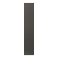 Porte de colonne de cuisine Garcinia gris anthracite brillant L. 30 cm x H. 130 cm GoodHome
