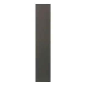 Porte de colonne de cuisine Garcinia gris anthracite brillant L. 30 cm x H. 150 cm GoodHome