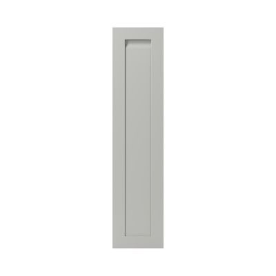 Porte de colonne de cuisine Garcinia gris ciment L. 30 cm x H. 130 cm GoodHome