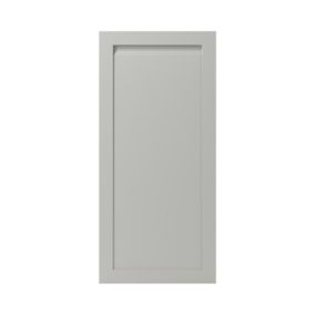 Porte de colonne de cuisine Garcinia gris ciment L. 60 cm x H. 130 cm GoodHome