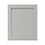 Porte de colonne de cuisine Garcinia gris ciment L. 60 cm x H. 72 cm GoodHome
