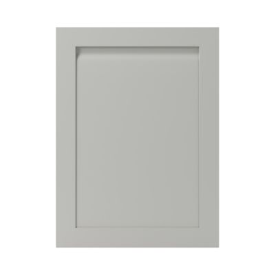 Porte de colonne de cuisine Garcinia gris ciment L. 60 cm x H. 80 cm GoodHome