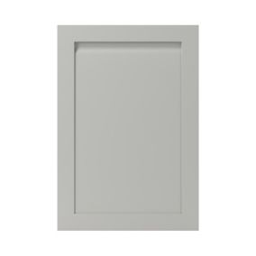 Porte de colonne de cuisine Garcinia gris ciment L. 60 cm x H. 87 cm GoodHome