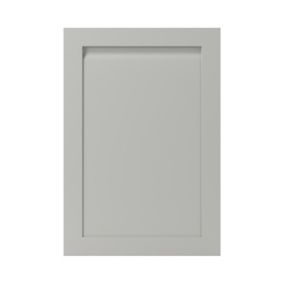 Porte de colonne de cuisine Garcinia gris ciment L. 60 cm x H. 90 cm GoodHome