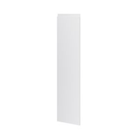 Porte de colonne de cuisine Garcinia gris clair brillant L. 30 cm x H. 130 cm GoodHome
