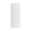 Porte de colonne de cuisine Garcinia gris clair brillant L. 50 cm x H. 130 cm GoodHome