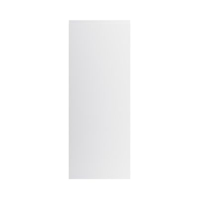 Porte de colonne de cuisine Garcinia gris clair brillant L. 50 cm x H. 130 cm GoodHome