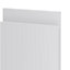 Porte de colonne de cuisine Garcinia gris clair brillant L. 60 cm x H. 130 cm GoodHome