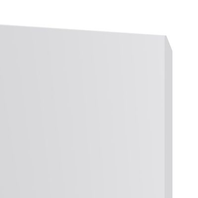 Porte de colonne de cuisine Garcinia gris clair brillant L. 60 cm x H. 150 cm GoodHome