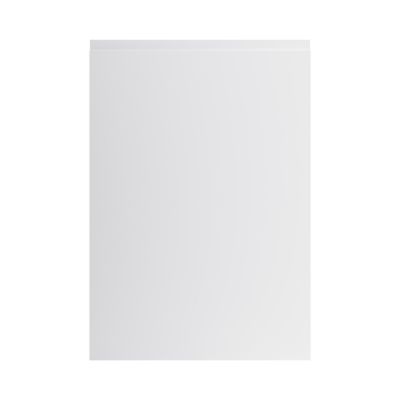 Porte de colonne de cuisine Garcinia gris clair brillant L. 60 cm x H. 87 cm GoodHome