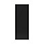 Porte de colonne de cuisine Pasilla noir mat L. 50 cm x H. 130 cm GoodHome