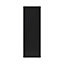 Porte de colonne de cuisine Pasilla noir mat L. 50 cm x H. 150 cm GoodHome
