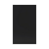 Porte de colonne de cuisine Pasilla noir mat L. 60 cm x H. 100 cm GoodHome