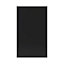 Porte de colonne de cuisine Pasilla noir mat L. 60 cm x H. 100 cm GoodHome