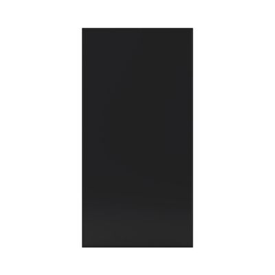 Porte de colonne de cuisine Pasilla noir mat L. 60 cm x H. 120 cm GoodHome