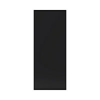 Porte de colonne de cuisine Pasilla noir mat L. 60 cm x H. 150 cm GoodHome