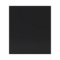 Porte de colonne de cuisine Pasilla noir mat L. 60 cm x H. 70 cm GoodHome