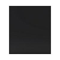 Porte de colonne de cuisine Pasilla noir mat L. 60 cm x H. 70 cm GoodHome