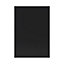 Porte de colonne de cuisine Pasilla noir mat L. 60 cm x H. 90 cm GoodHome