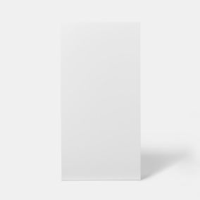 Porte de colonne de cuisine Stevia blanc L. 60 cm x H. 120 cm GoodHome