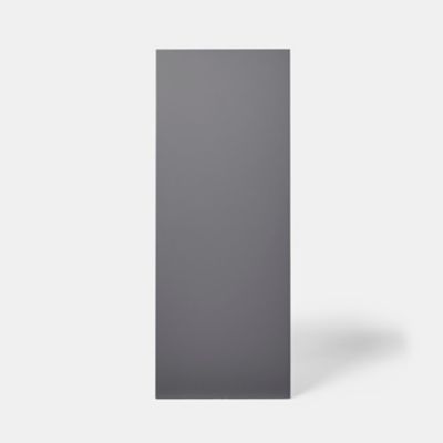 Porte de colonne de cuisine Stevia gris anthracite L. 50 cm x H. 130 cm GoodHome