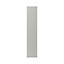 Porte de colonne de cuisine Stevia gris mat L. 30 cm x H. 150 cm GoodHome