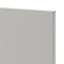 Porte de colonne de cuisine Stevia gris mat L. 50 cm x H. 150 cm GoodHome