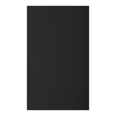 Porte de colonne de cuisine Stevia noir mat L. 60 cm x H. 100 cm GoodHome