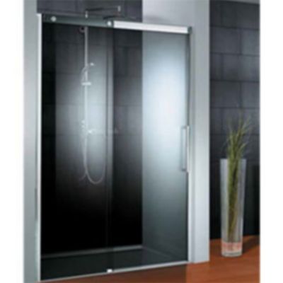 Porte de douche anthracite coulis. droite anticalcaire 160 cm, Schulte Manhattan