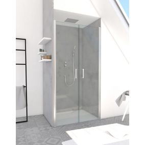 Porte de douche battante Galedo Saloon 70cm