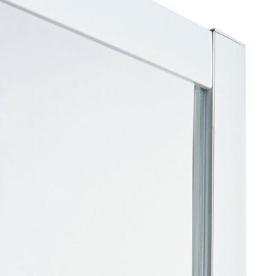 Porte de douche coulissante Cooke & Lewis Onega sérigraphié 120 cm