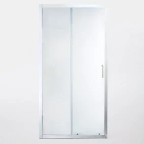 Porte de douche coulissante Cooke & Lewis Onega transparente 100 cm