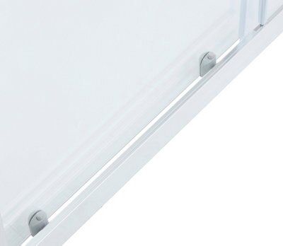 Porte de douche coulissante Cooke & Lewis Onega transparente 120 cm