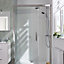 Porte de douche coulissante Cooke & Lewis Pure transparent 120 cm