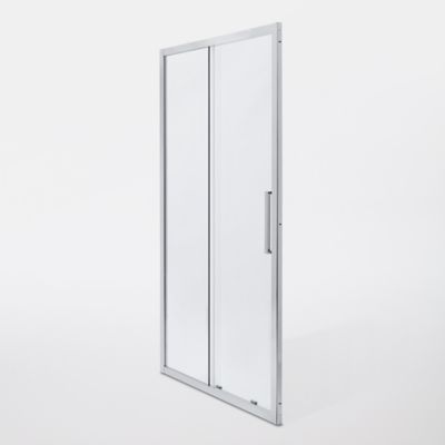 Porte de douche coulissante Cooke & Lewis Zilia transparent 140 cm
