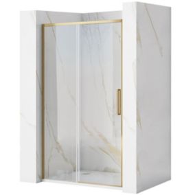 Porte de douche coulissante REA Rapid Slide Brushed Gold 120