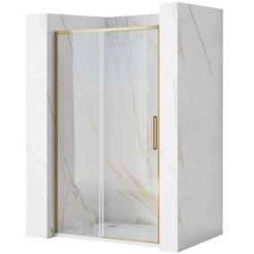 Porte de douche coulissante REA Rapid Slide Brushed Gold 130