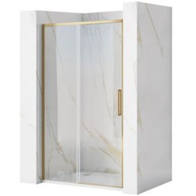 Porte de douche coulissante REA Rapid Slide Brushed Gold 140