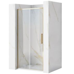 Porte de douche coulissante REA Rapid Slide Gold 100