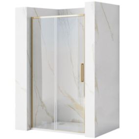 Porte de douche coulissante REA Rapid slide gold 110